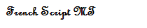 French Script MT